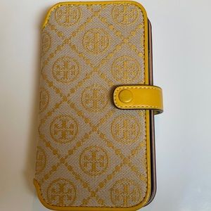 Tory Burch T Monogram Jacquard Phone Folio